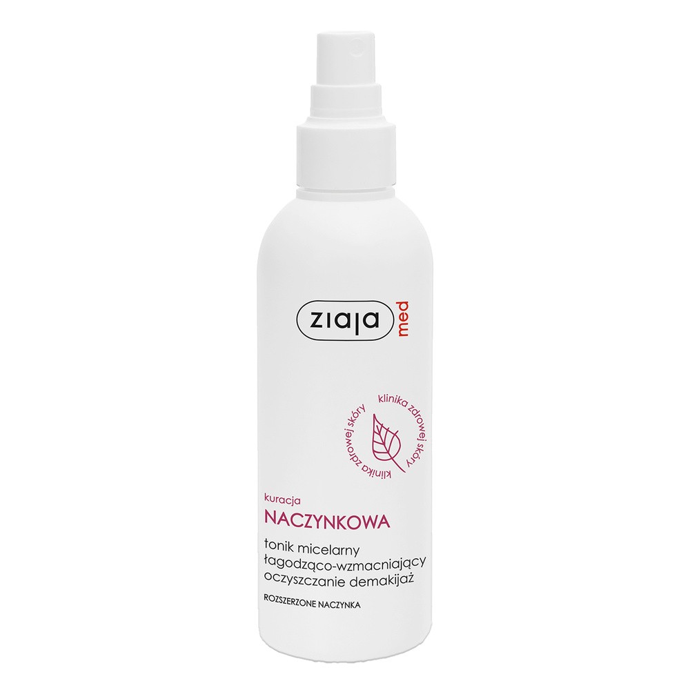 Ziaja LTD. Z.P.L. SP. Z 0.0. Med Kuracja naczynkowa tonik micelarny łagodząco-wzmacniający 200 ml 7070099