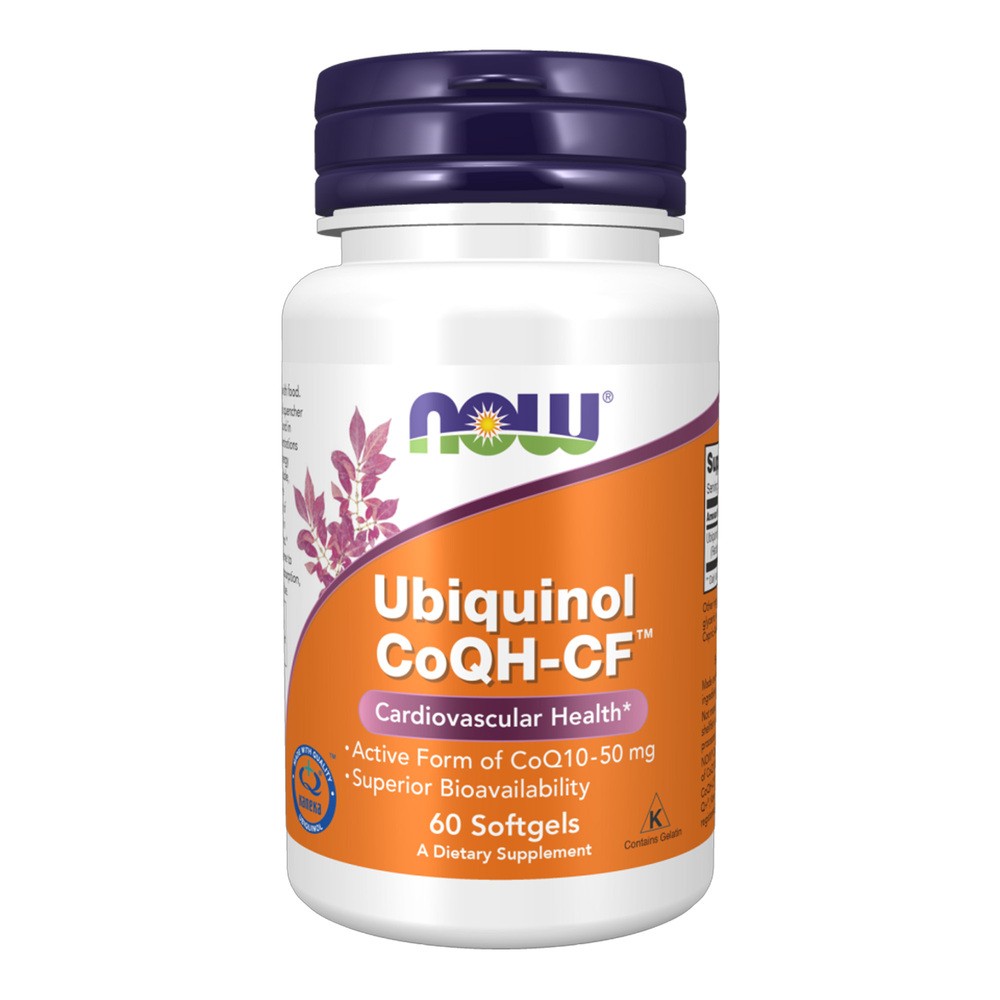 Now Foods Foods FOODS Ubiquinol CoQH-CF 60 kaps. NW469