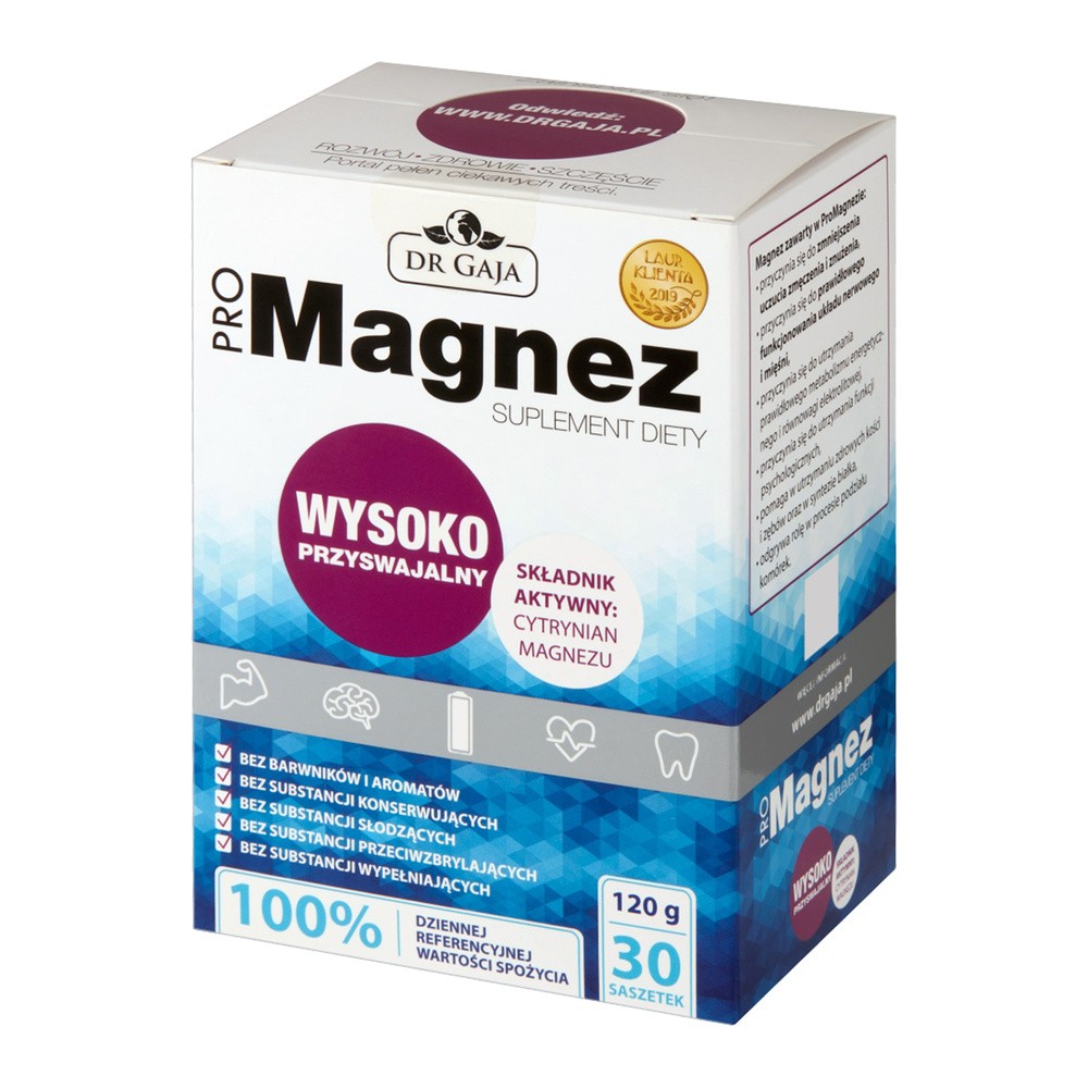 Propharma ProMagnez Cytrynian Magnezu, 30 saszetek PROMAG30
