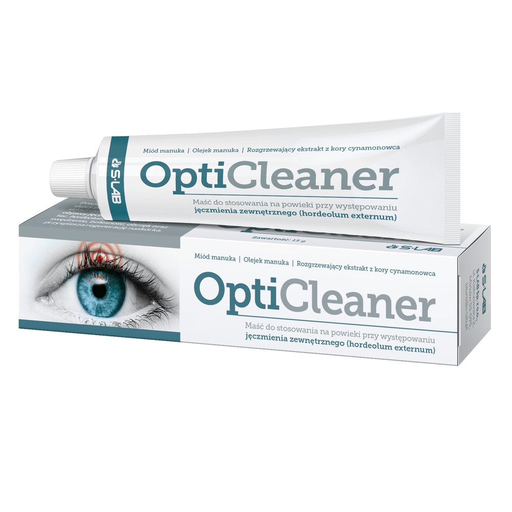 S-LAB SP. Z O. O. OptiCleaner maść na jęczmień i gradówki 15g 7060675