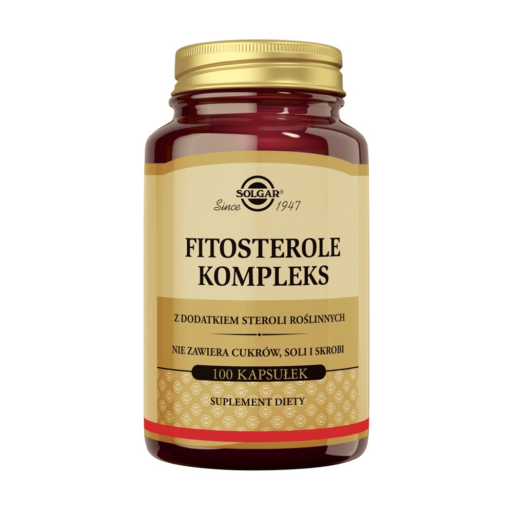 Solgar Fitosterole Kompleks 100 kapsułek