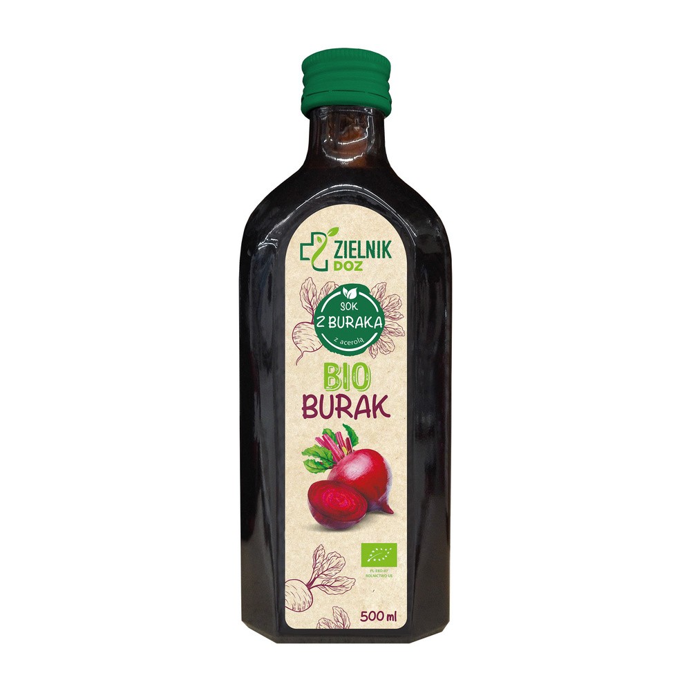 ZIELNIK DOZ BIO Burak, sok, 500 ml