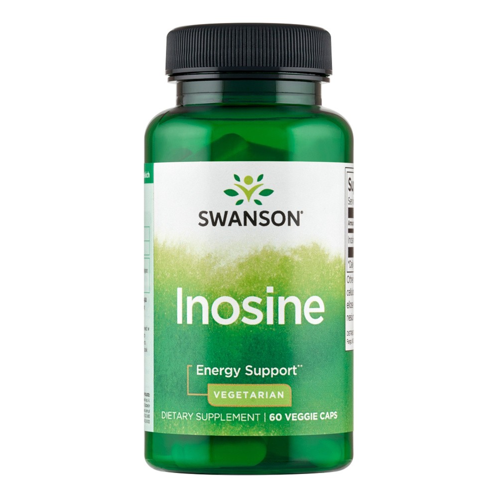 SWANSON Inozyna Inosine 500mg 60 kapsułek