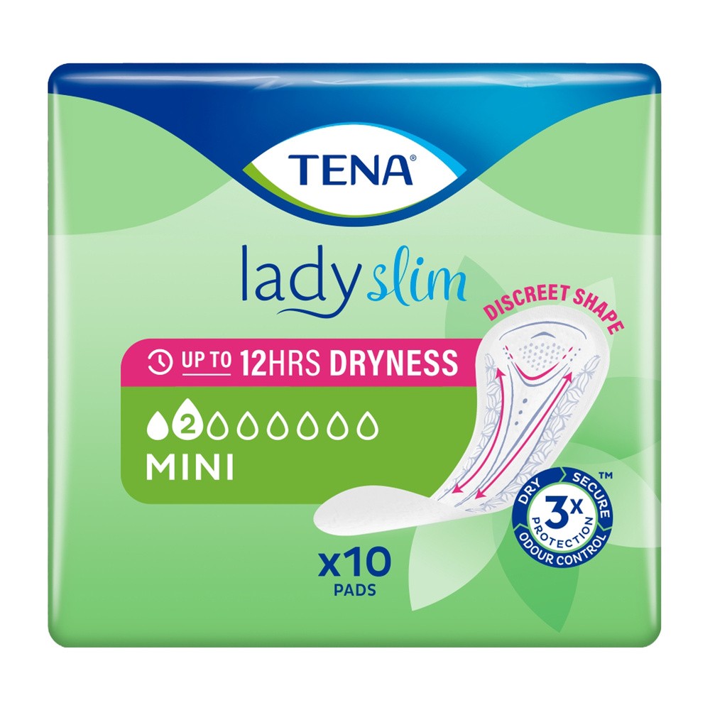TENA TENA LADY SLIM MINI Wkładki anatomiczne 10 szt 9087605
