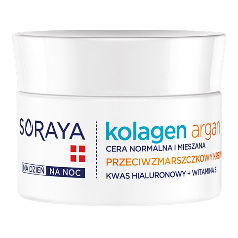 Soraya Kolagen i Argan przeciwzmarszczkowy krem nawilżający 50ml
