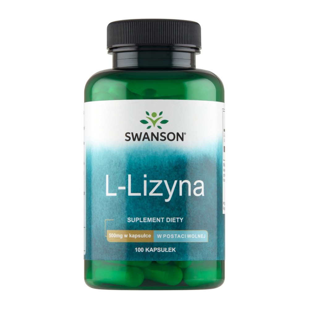 SWANSON L-Lizyna 500 mg 100 kaps