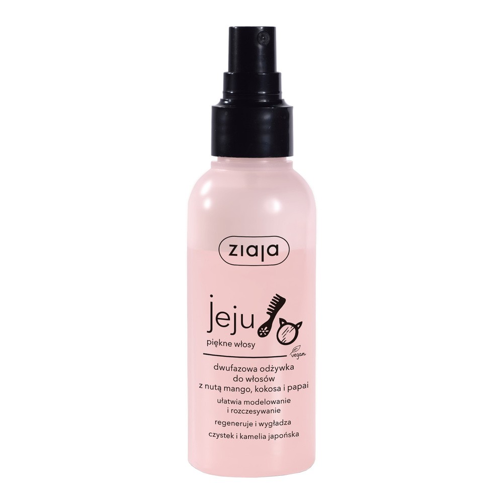 Ziaja Jeju dwufazowa odżywka do włosów z nutą mango kokosa i papai 150ml
