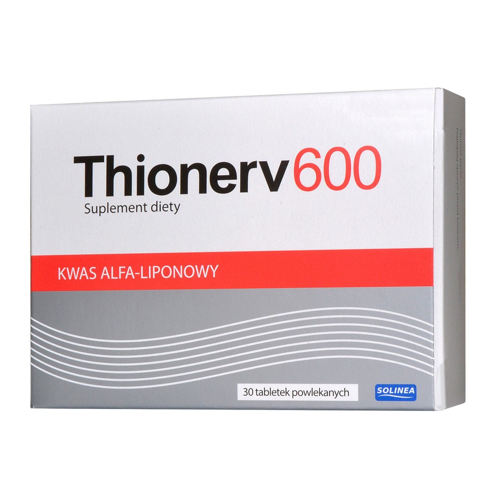 SOLINEA SP.Z O.O.,SP.KOM. Solinea Thionerv 600 tabletki x 30