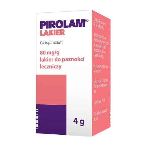 MEDANA PHARM Pirolam lakier do paznokci leczniczy 80 mg/g 4 g |  OD 199 PLN!