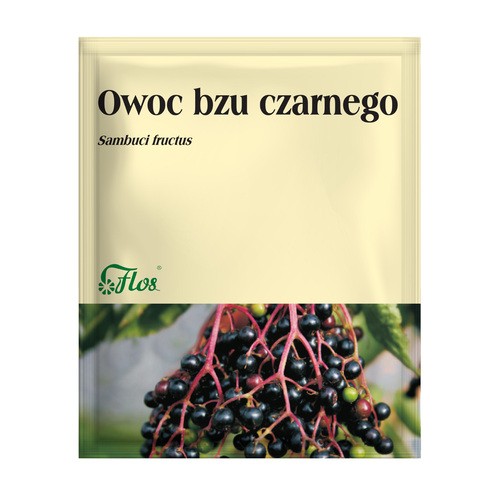 Flos Owoc bzu czarnego zioło pojedyncze 50 g