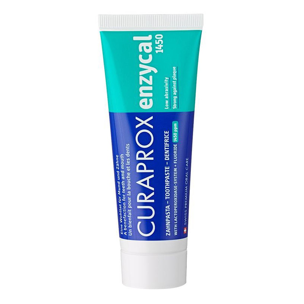Curaprox Curaprox Enzycal 1450 pasta do zębów Swiss Premium Oral Care) 75 ml