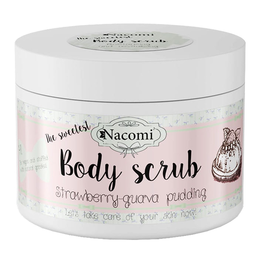 Nacomi peeling do ciała Truskawkowy Pudding 200 g
