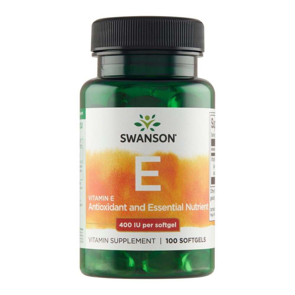 SWANSON Witamina E Naturalna 400 iu 100 kapsułek