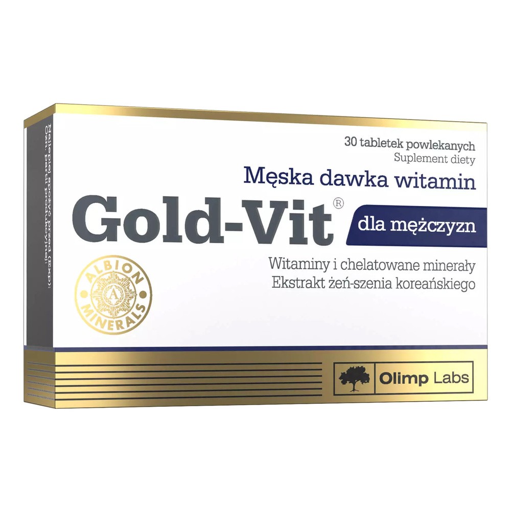 Olimp Gold-Vit dla mężczyzn 30 szt.