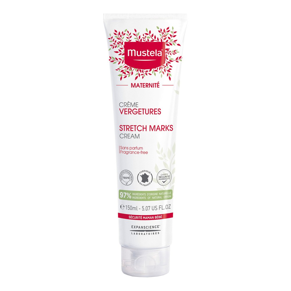 Laboratoires Expanscience POLSKA SP Z O.O Mustela Maternite Krem na rozstępy 3 w 1 bez zapachu 150 ml