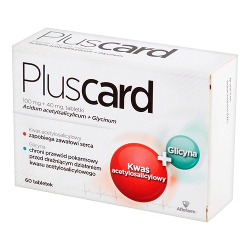 Aflofarm Farmacja Polska Sp. z o Pluscard 60 tabletek 4012121