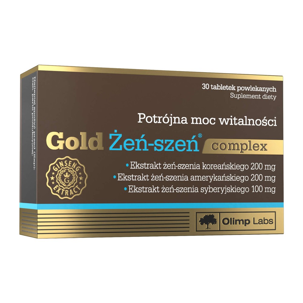 Olimp Gold Żeń-szeń complex 30kaps 3489