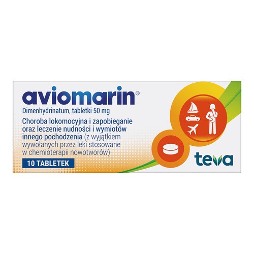 Teva Aviomarin 20mg 10 szt.