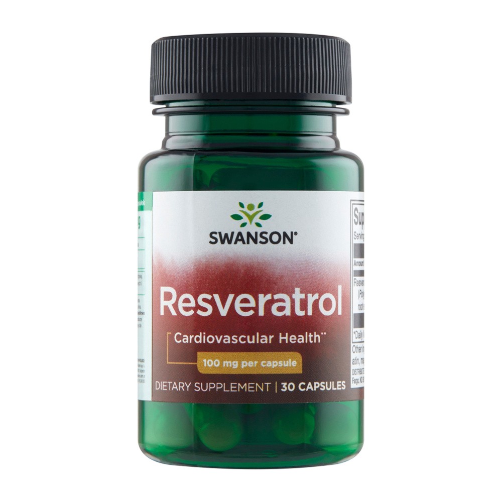 SWANSON Resweratrol 100mg - 30 kapsułek