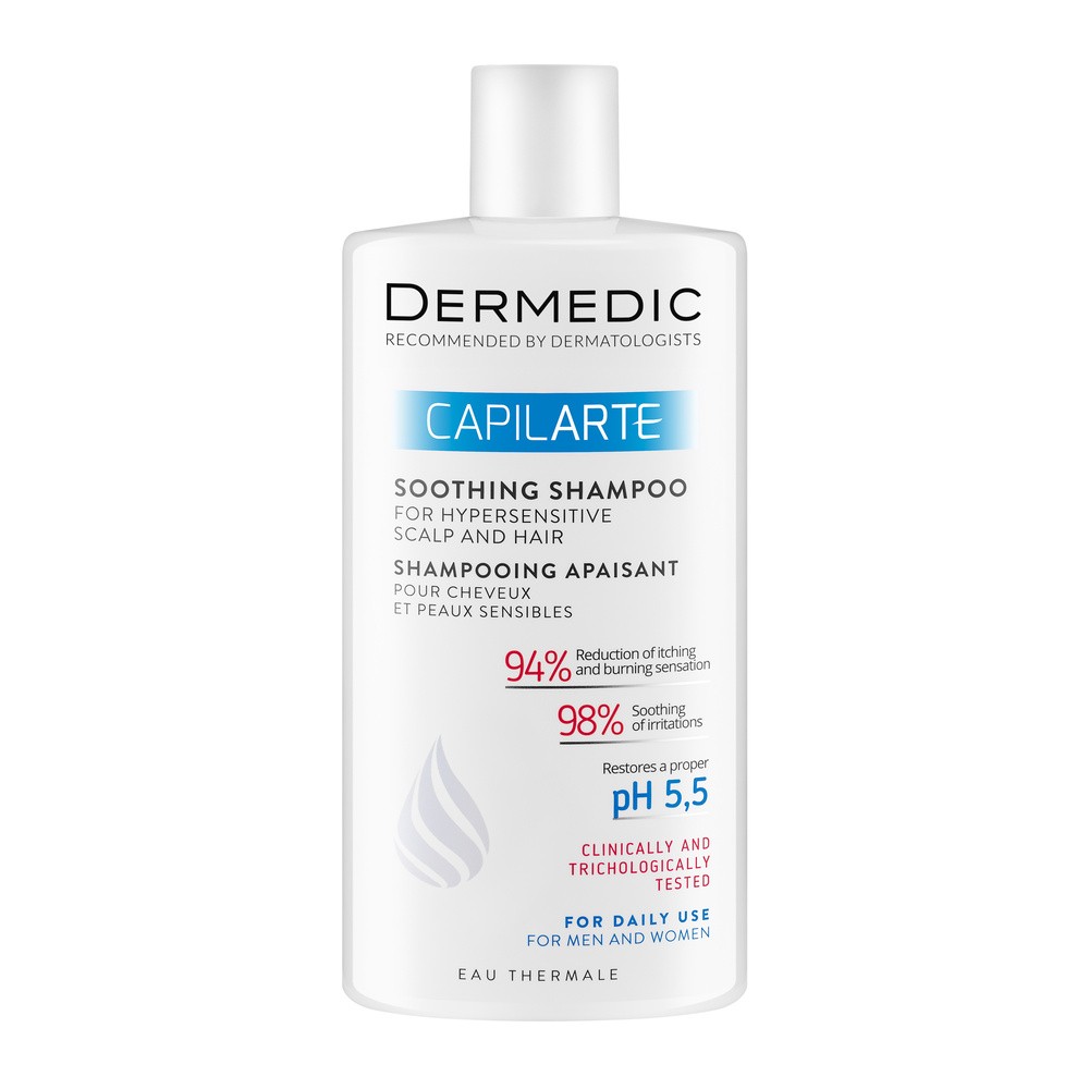 Biogened S.A DERMEDIC CAPILARTE Szampon kojący do włos&oacute 7068513