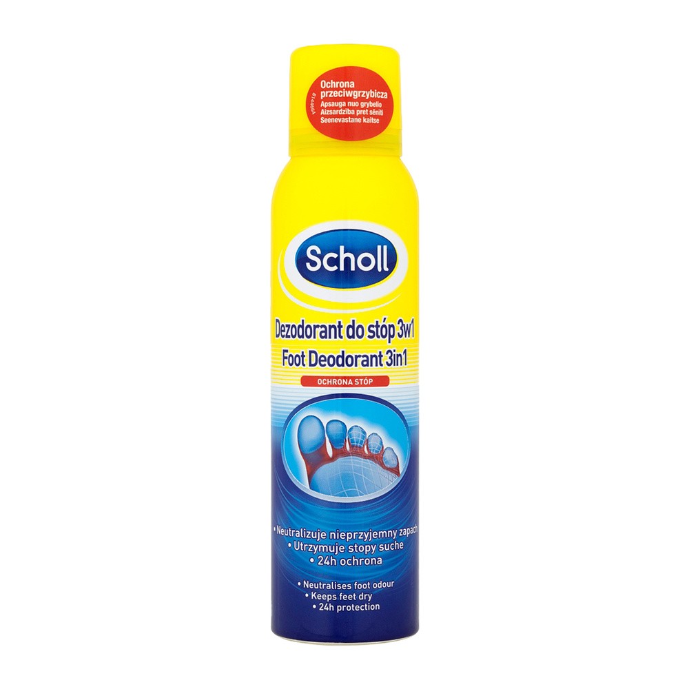 Scholl Dezodorant do stóp 3w1 PRS021