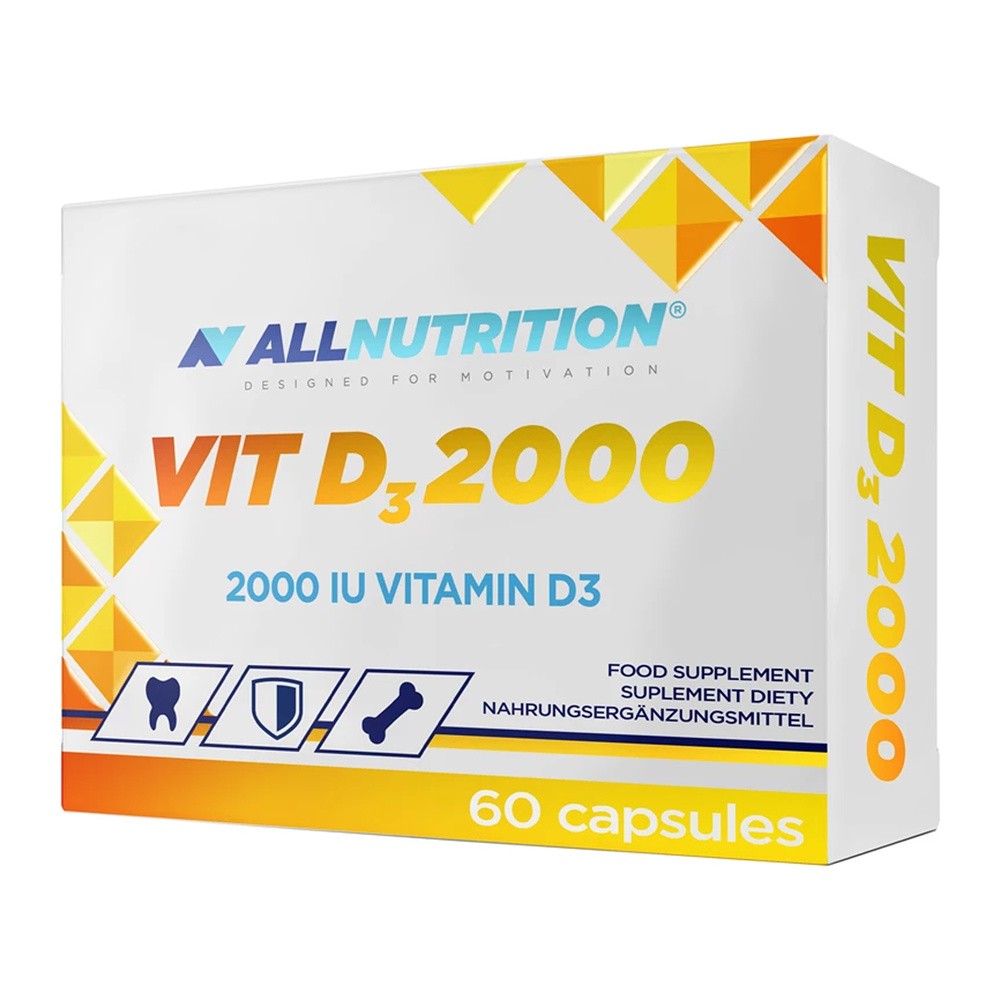 123ratio ALLNUTRITION VIT D3 2000 60 kaps 3318321