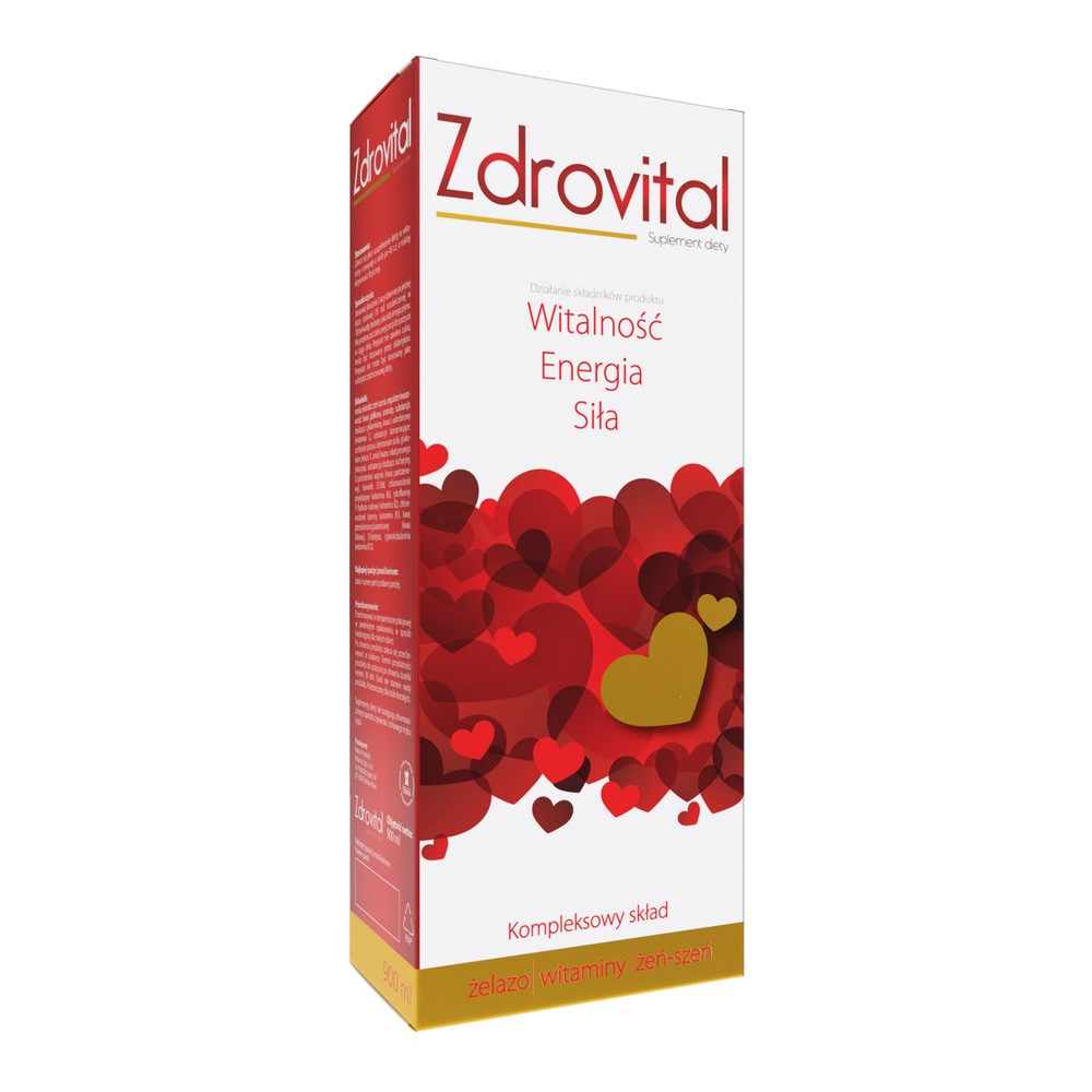 Natur Produkt PHARMA SP. Z O.O. Zdrovital tonik 900 ml 8604602