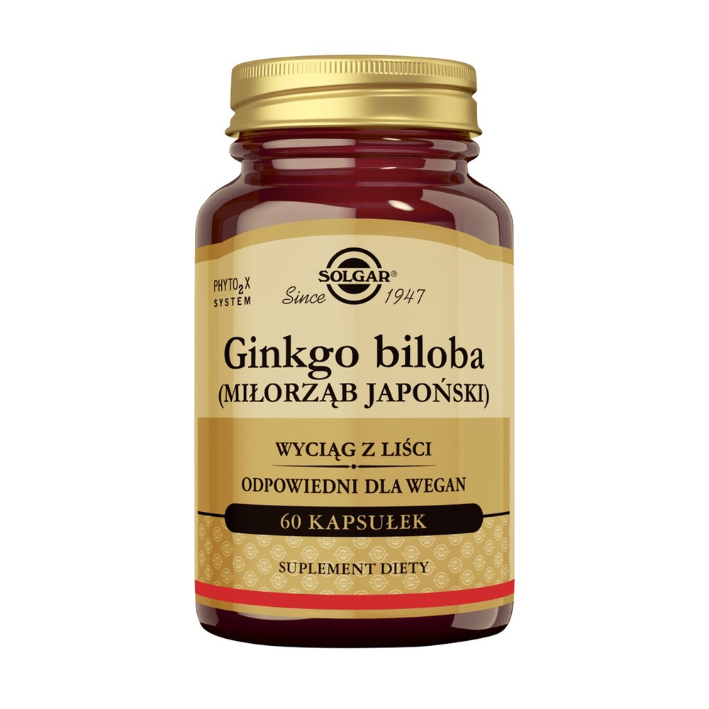 Solgar Ginko Biloba 60 szt.