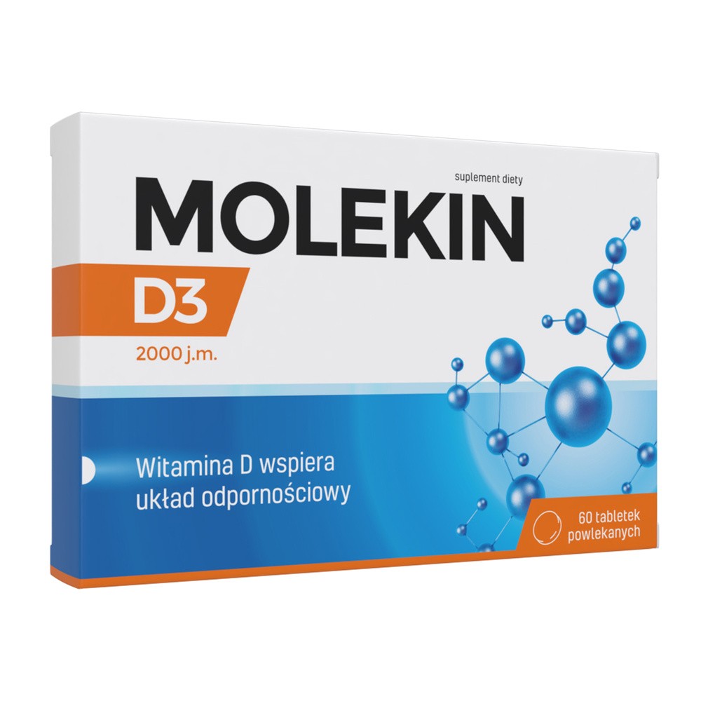 NP PHARMA Molekin d3 2 000 j.m x 60 tabl powlekanych