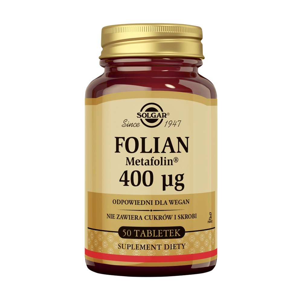 Solgar Folian 50 tabletek 3047841