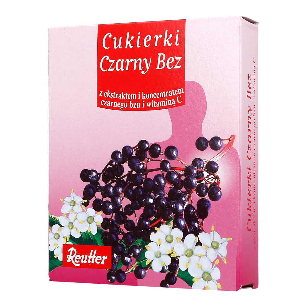 REUTTER Cukierki Czarny Bez 50g REUTTER 21SZUCURCB