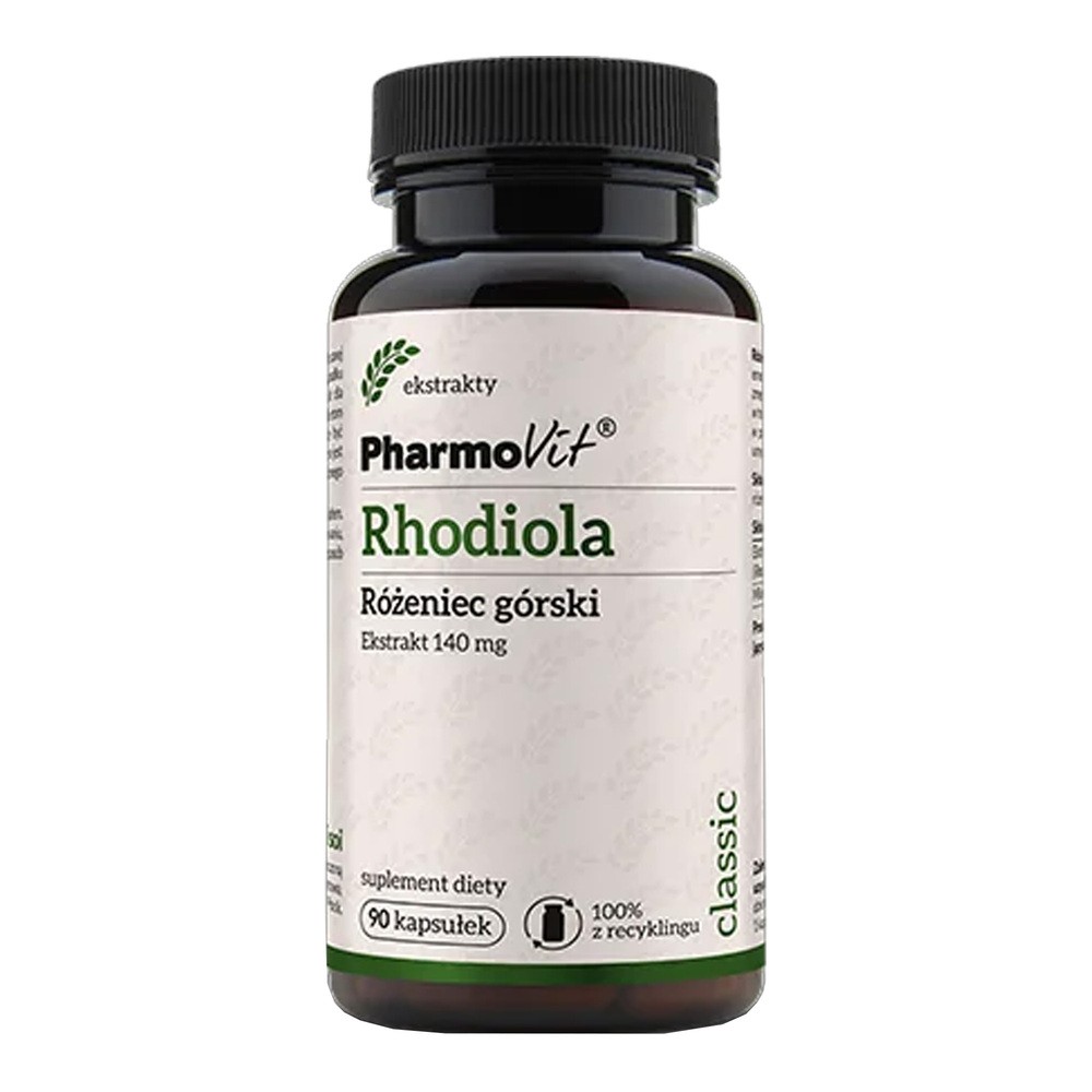 Różeniec górski 4:1 Rhodiola ekstakt 140mg 90 kapsułek PharmoVit