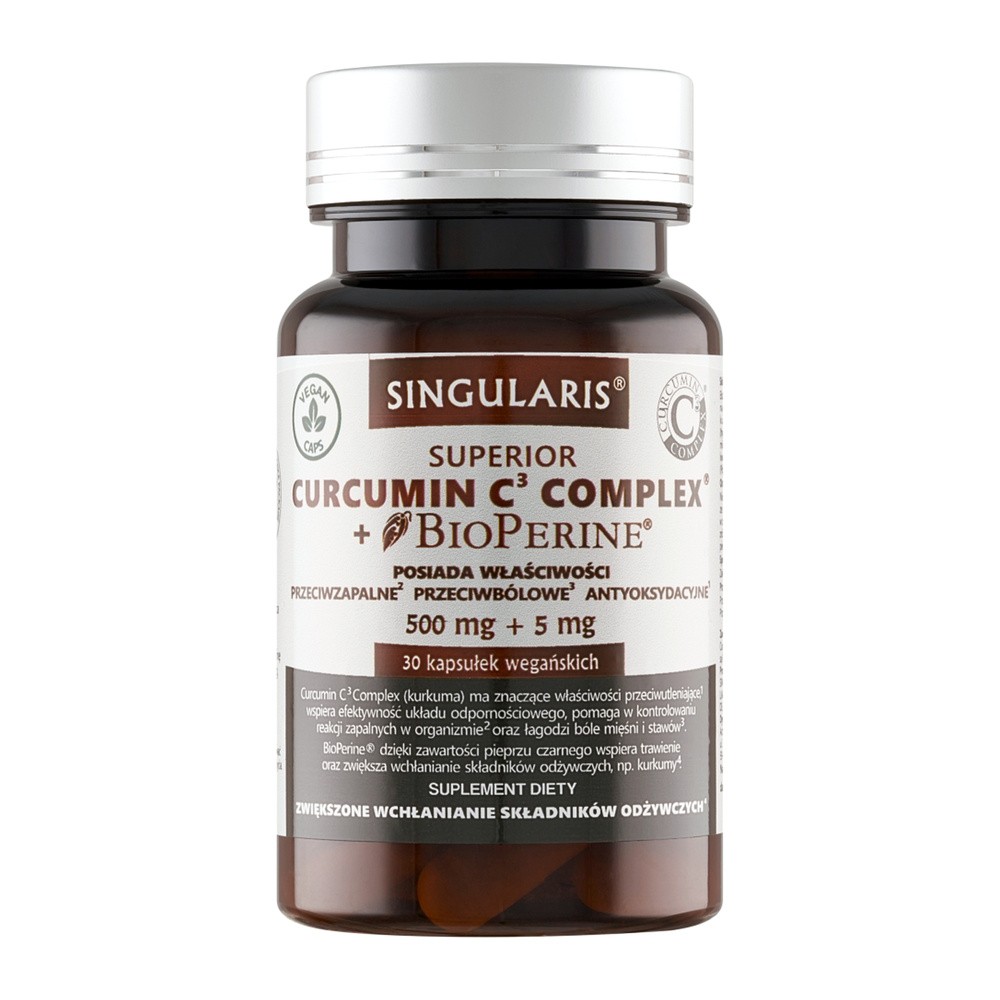 ACTIVEPHARM LABS SP. Z O.O. SP.K. Singularis Superior Curcumin C3 Complex + Bioperine 30 kapsułek 3245761