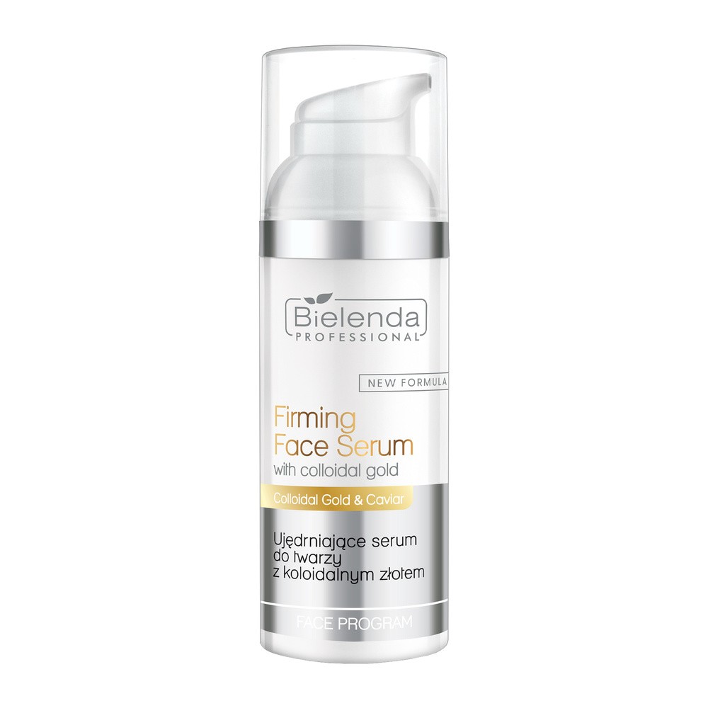 Bielenda Firming Face Serum with Colloidal Gold for All Types of Skin ujędrniające serum do twarzy z koloidalnym złotem 50ml