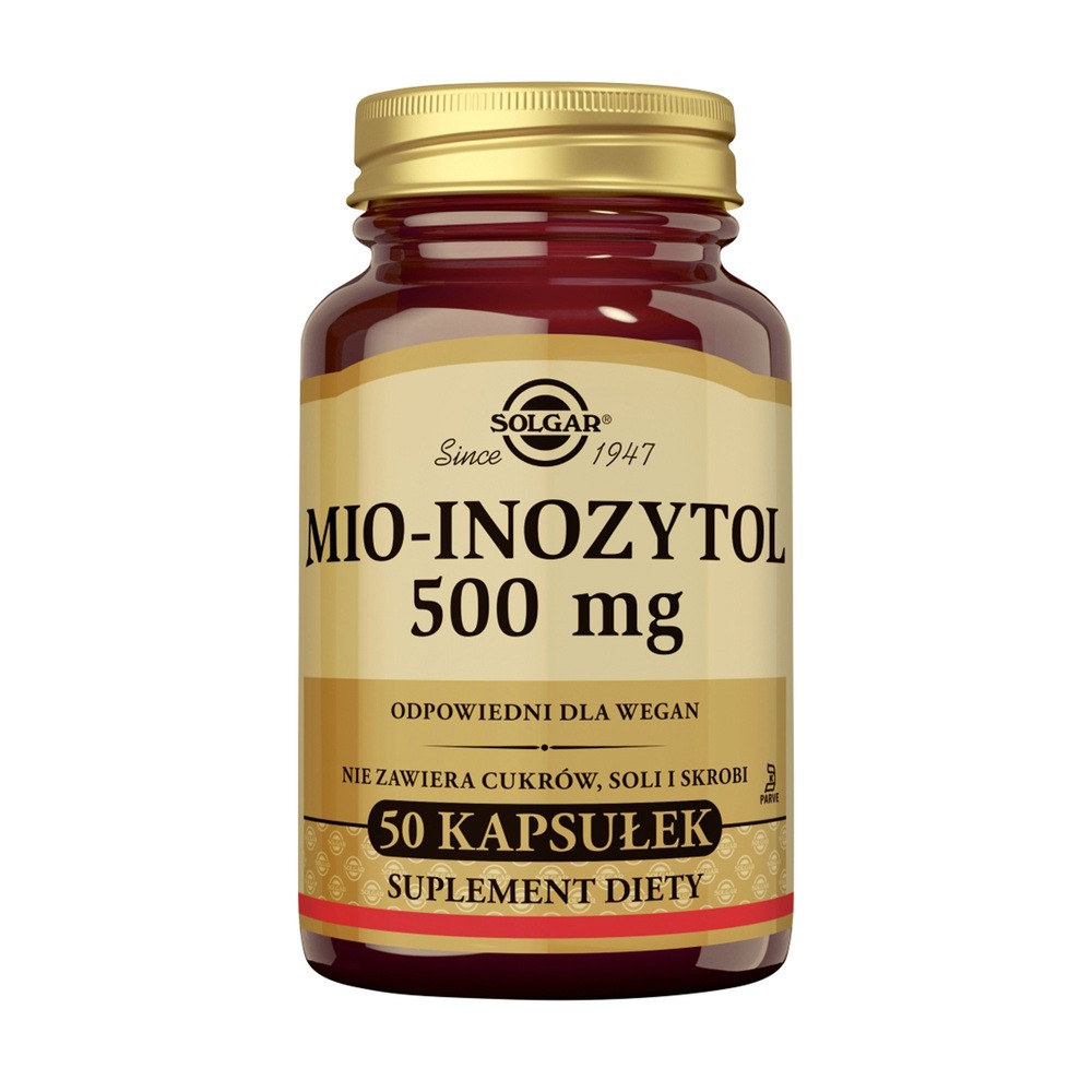 Solgar Mio-Inozytol 1500 mg 50 kapsułek