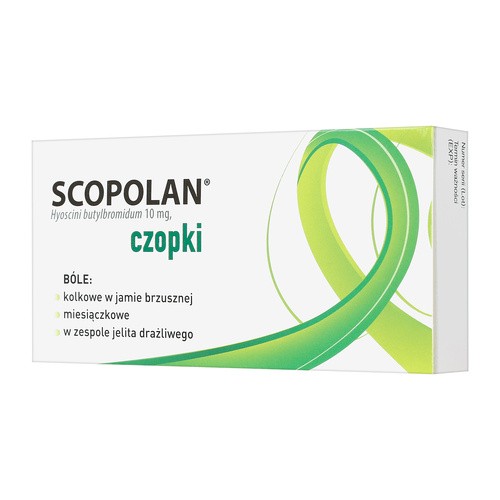 Herbapol WROCŁAW Scopolan 10 mg x 6 czopków |  OD 199 PLN!