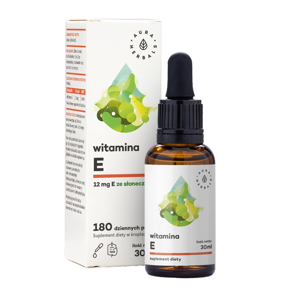 AURA HERBALS Aura Globe Trade Witamina E Forte 30ml - suplement diety