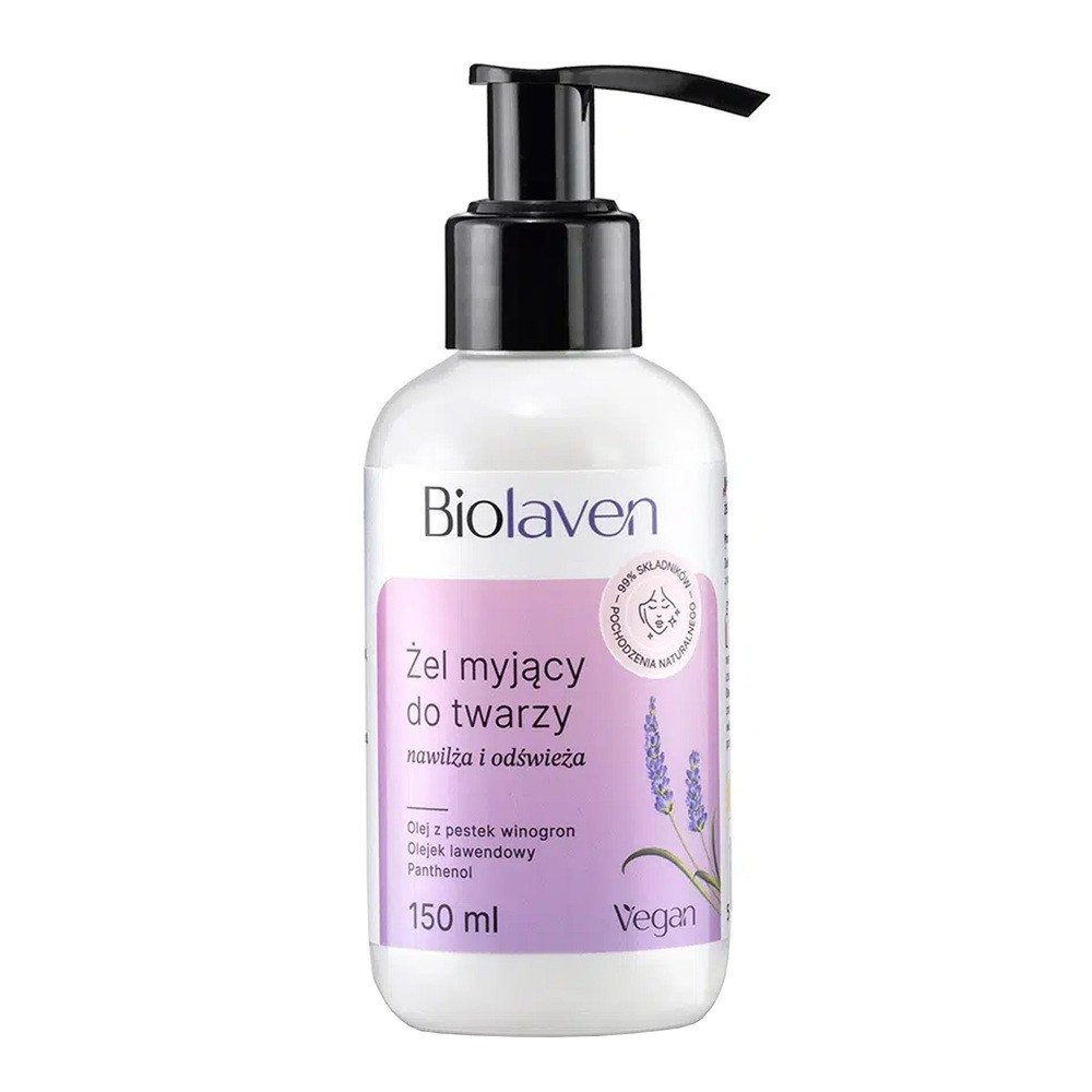 Biolaven Żel myjący do twarzy 150ml