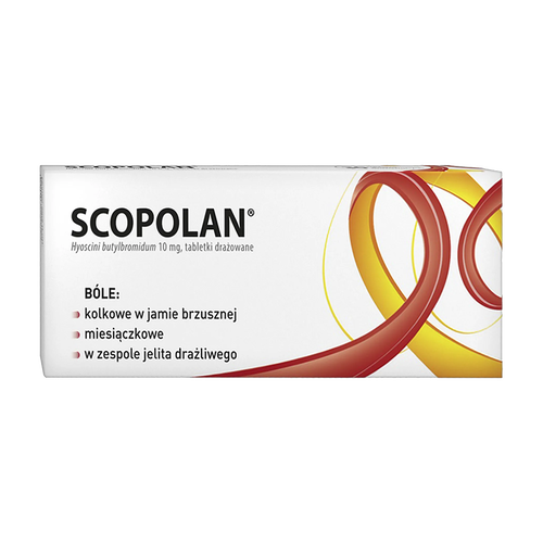 Herbapol WROCŁAW Scopolan 10 mg x 30 tabl drażowanych |  OD 199 PLN!