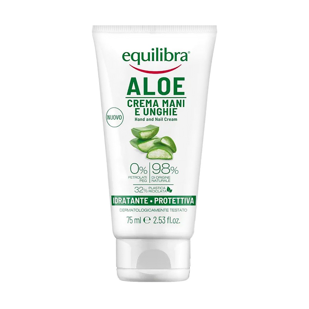 EQUILIBRA Aloe, krem do rąk i paznokci, 75 ml
