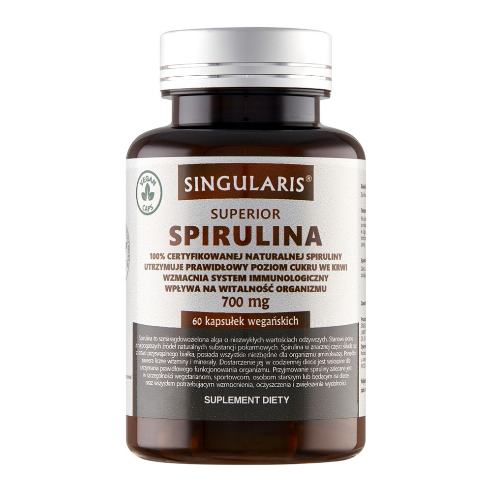ACTIVEPHARM LABS SP. Z O.O. SP.K. ACTIVEPHARM LABS SP Z O.O SP.K SINGULARIS Superior 11 SPIRULINA 60 3248441