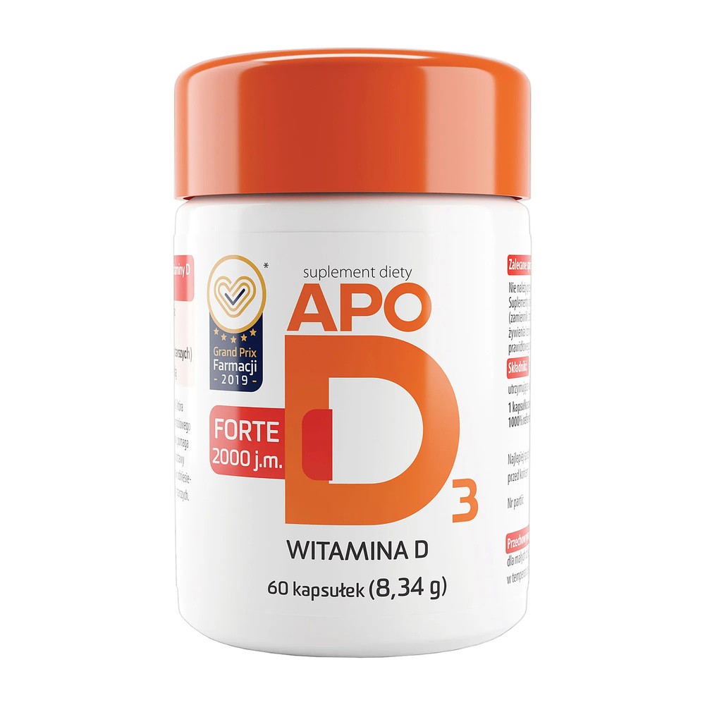 Apotex Apo D3 forte x 60 kaps
