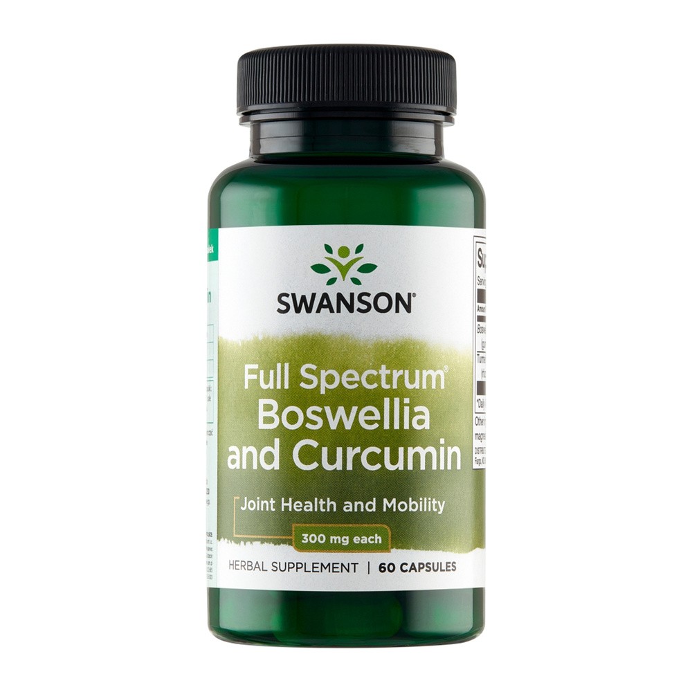SWANSON Full Spectrum Boswellia & Curcumin 60kaps