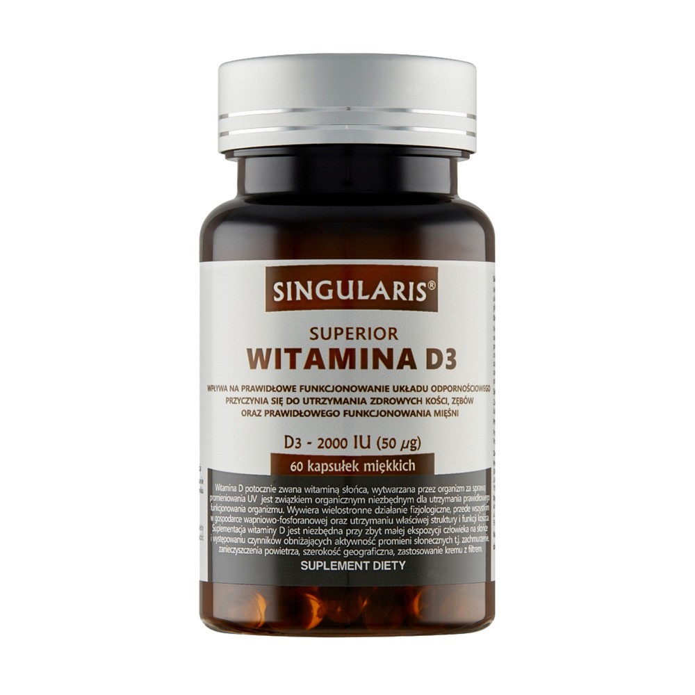 ACTIVEPHARM LABS SP. Z O.O. SP.K. ACTIVEPHARM LABS SP Z O.O SP.K SINGULARIS Superior 04 WIT D3 60kaps 3245861