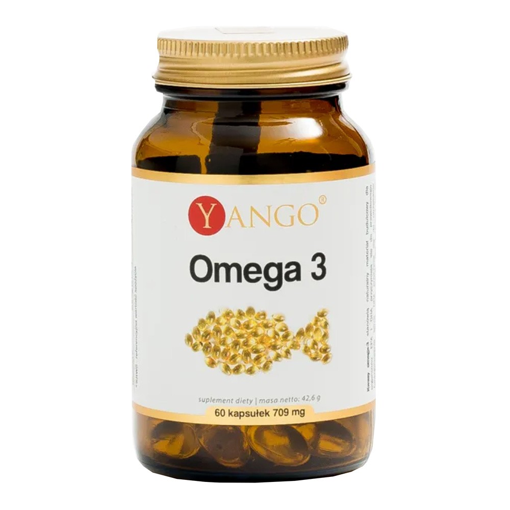 Yango, ul. Granitowa 3 14, 02-681 Warszawa Omega 3 - 500 mg 35% EPA 25% DHA - 60 kaps Yango 00-6A5E-46419
