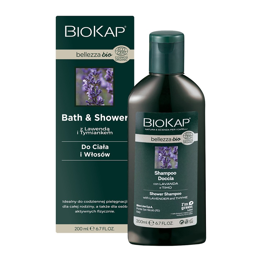 Bios Line S.P.A Biokap Bellezza Bio Bath & Shower Szampon i żel 2w1 200ml