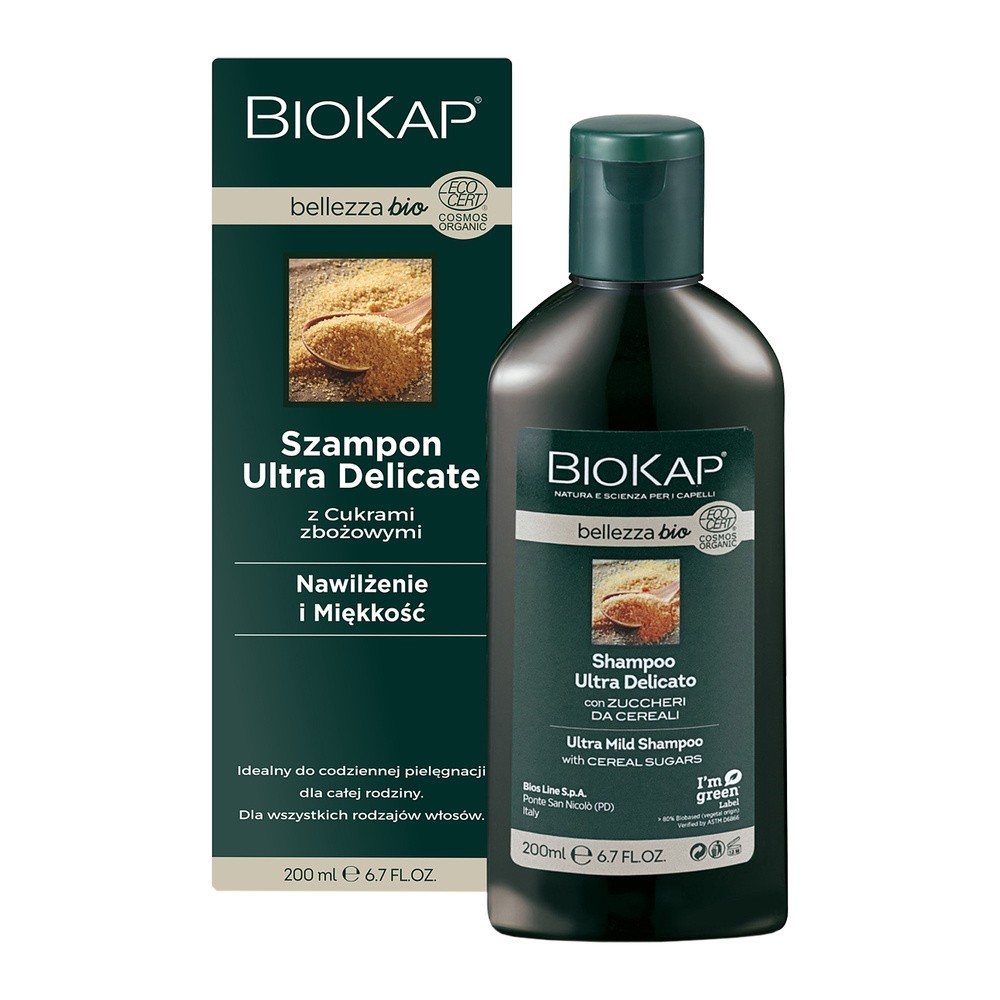 Bios Line S.P.A Biokap Bellezza Bio Szampon Ultra Delicate 200ml