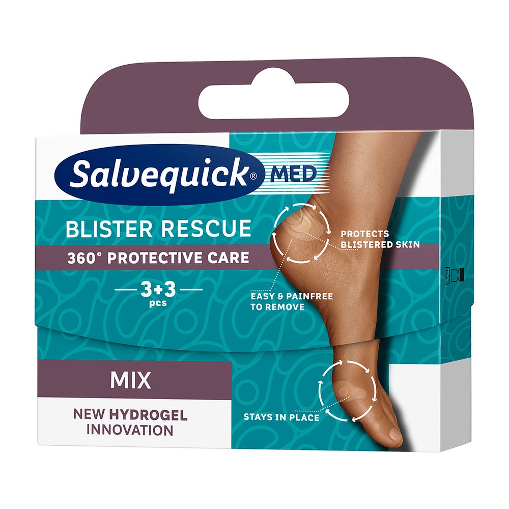 Cederroth Salvequick Blister Rescue mix 3 + 3, 6 sztuk Wysyłka kurierem tylko 10,99 zł