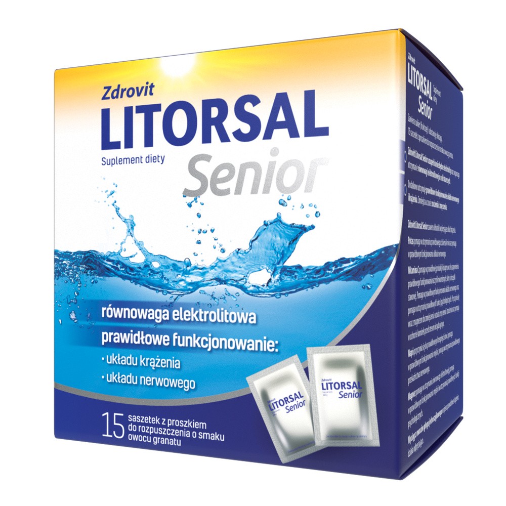 Natur Produkt N.P PHARMA SP Z O O litorsal senior x 15 sasz