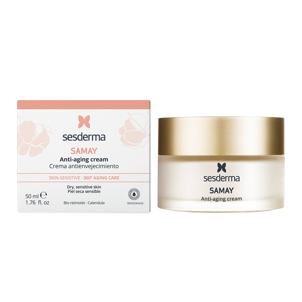 SesDerma Samay Anti Aging Cream przeciwzmarszczkowy krem dla skóry wrażliwej 50ml